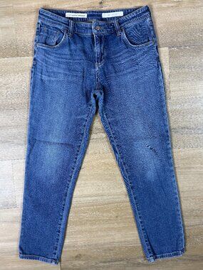 Pilcro Anthropologie Medium Wash High Rise Skinny Jeans | Size 27
